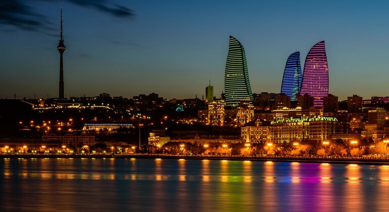 Visite nocturne de Bakou