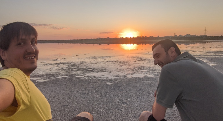 Paseo al amanecer por el barrio de Odesa