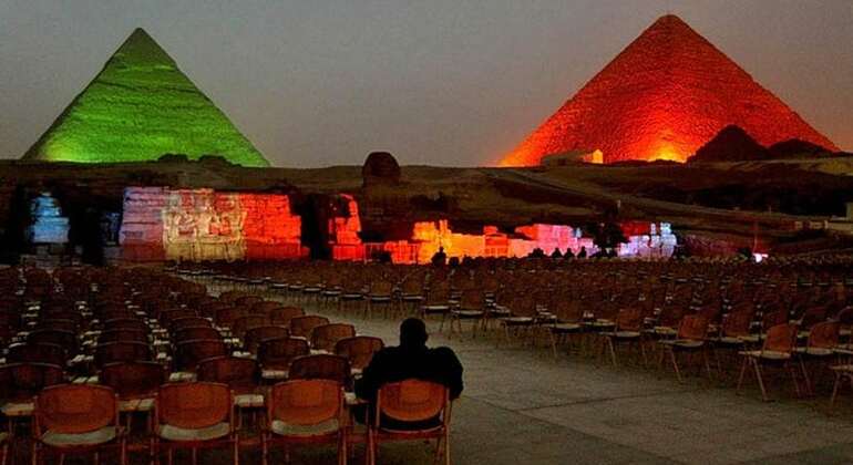 Pyramids of Giza Sound & Light Show from Cairo - Cairo | FREETOUR.com