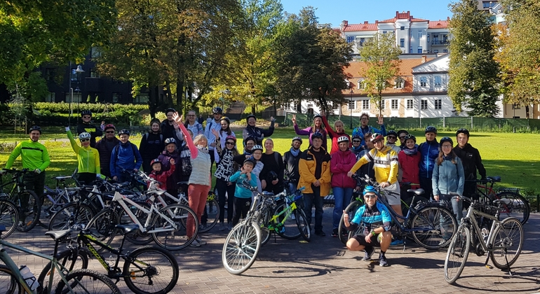 Regular City Bike Tour of Vilnius  “Iconic Landmarks & Hidden Gems”