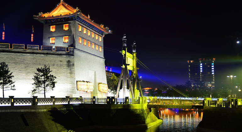 xian-night-tour-south-gate-square-and-musical-fountain-show-es-2