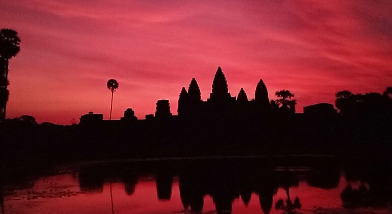 Sunrise at Angkor Wat Temple Provided by Chansip Buth