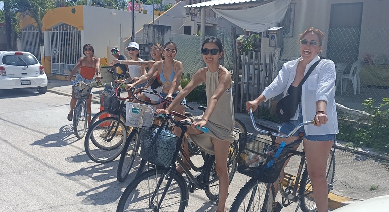 tulum cenotes by bike