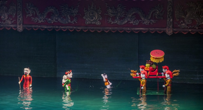 Hanoi: Thang Long Water Puppet Show Ticket Provided by Tran Huy 