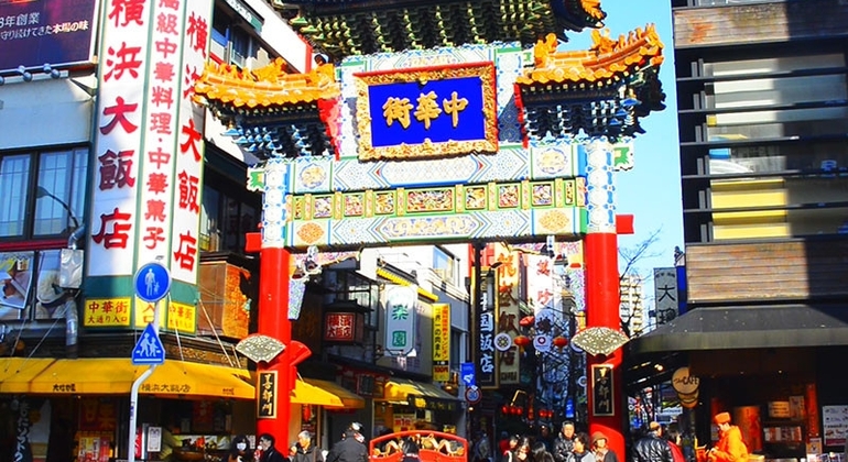 Visita al mercado del barrio chino de Yokohama