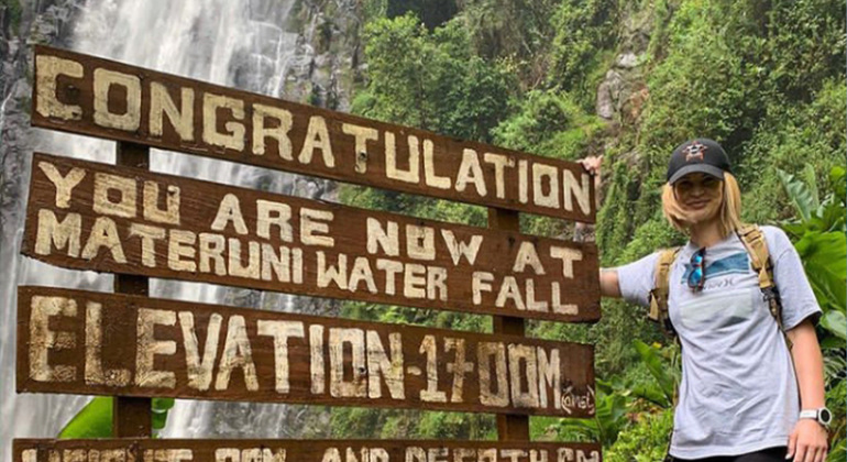 Cataratas de Materuni, excursão cultural e de café a partir de Moshi