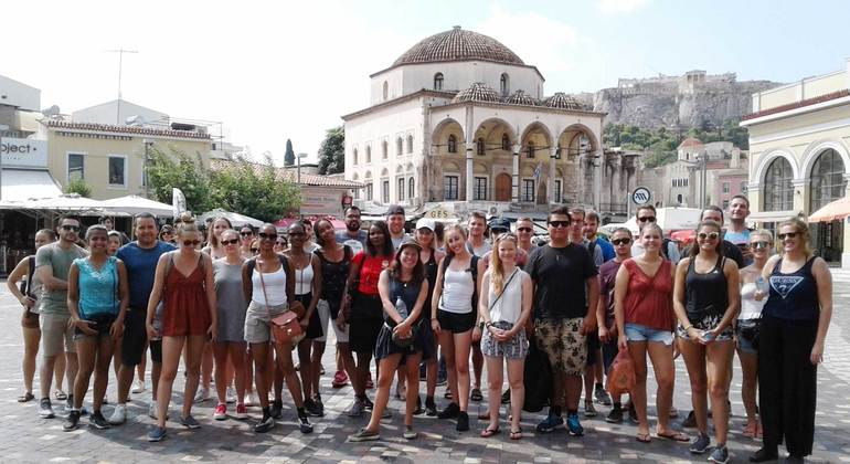 new athens free walking tour