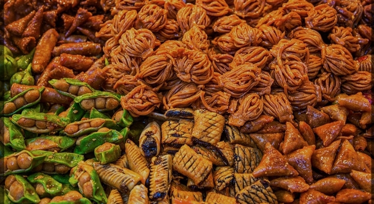 Comida de rua em Marraquexe