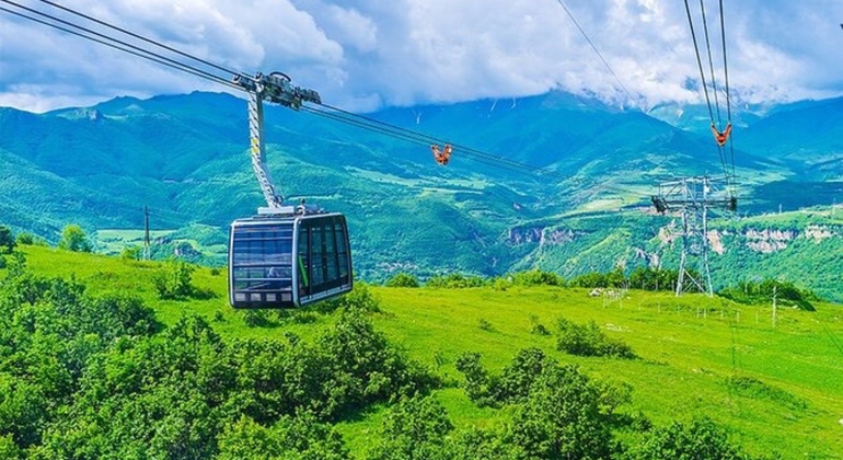 Excursión privada: Teleférico de Tatev - Cascada de Shaki - Noravank - Degustación de vinos