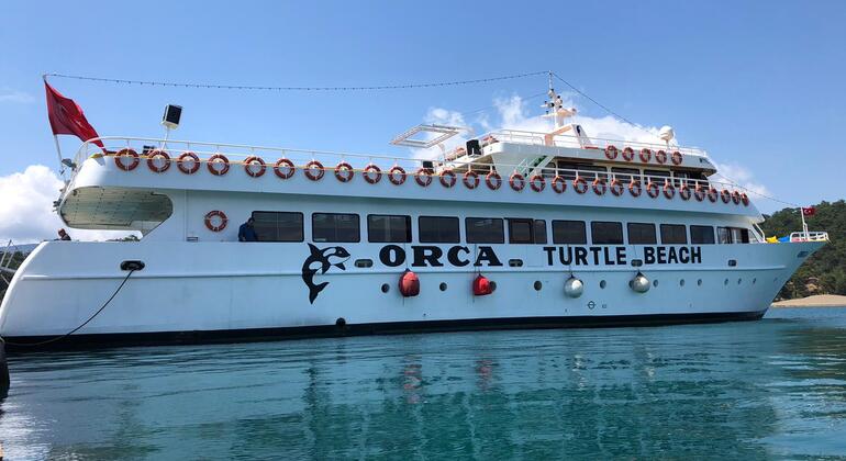 Marmaris Dalyan Caunos Passeio de barco com o navio Orca 2 Turquia — #1