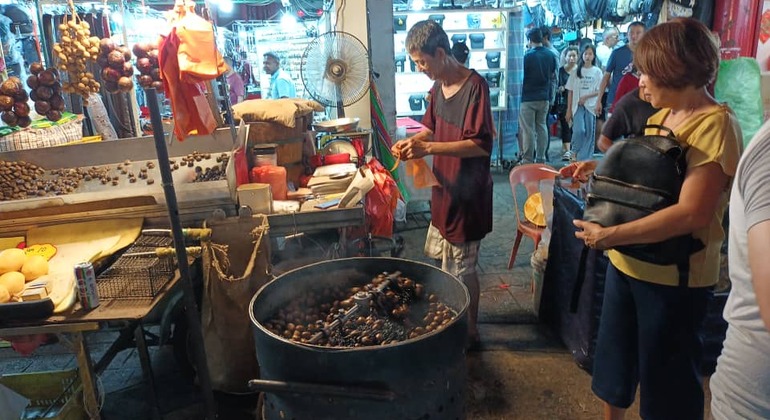 Comida callejera en Kuala Lumpur