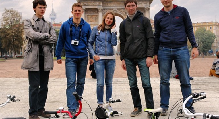 Tour in bicicletta delle gemme nascoste di Milano, Italy