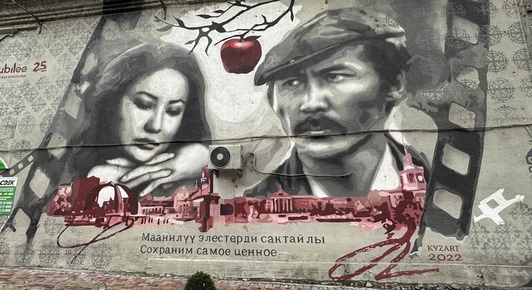 Kyrgyz Republic History ,Street Art of Bishkek & Local Souvenirs