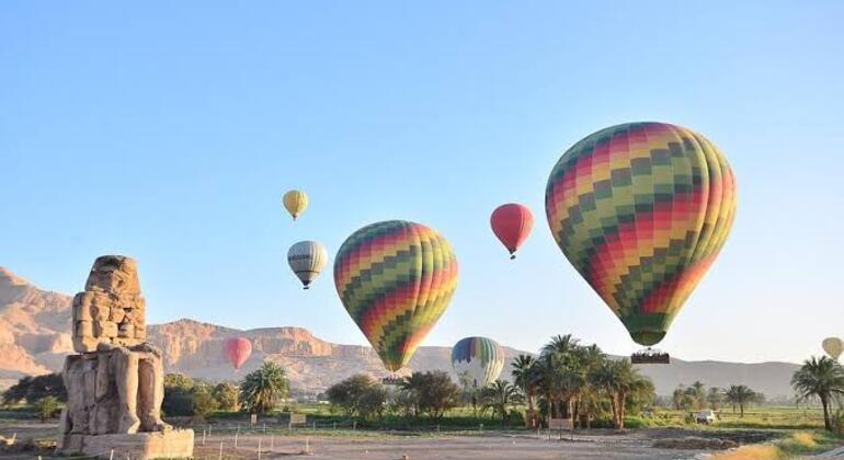 Erstaunliche Luxor Heißluftballonfahrt Ägypten — #1