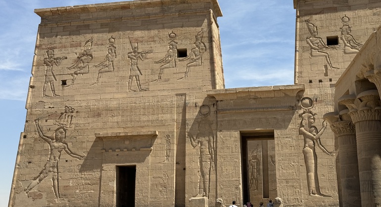 Tempio di Philae e diga di Assuan, Egypt