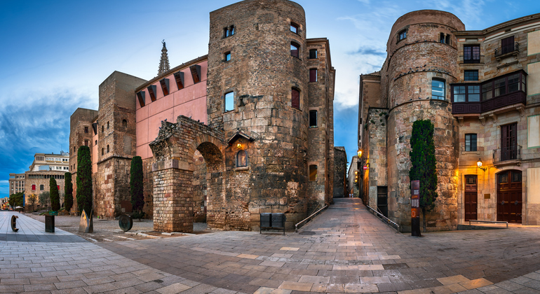 Kostenlose Besichtigung des römischen Barcelona Bereitgestellt von Resfeber tours