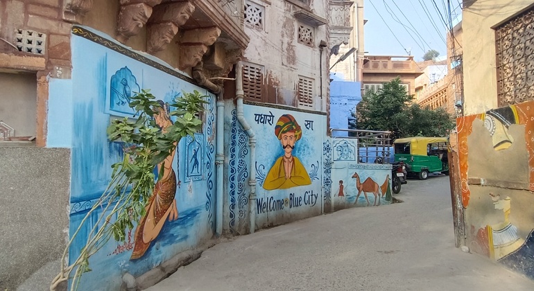 Excursão a pé pela cidade azul do património em Jodhpur Organizado por Yogesh
