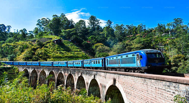 Depuis Kandy : Trajet en train panoramique en 1ère ou 2ème classe jusqu'à Ella