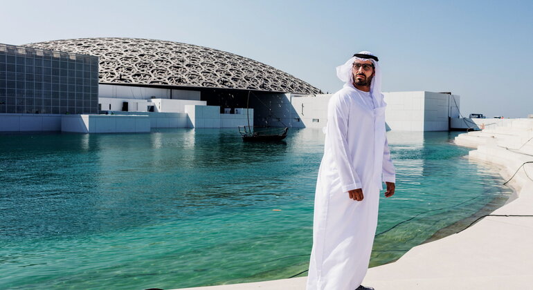 Visite d'Abu Dhabi avec le Louvre et la Grande Mosquée