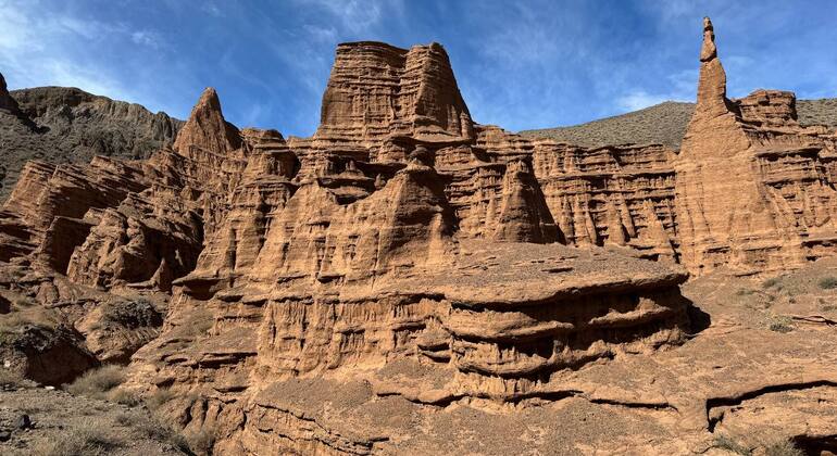 The Ancient Burana Tower & Kok-Moinok Canyons