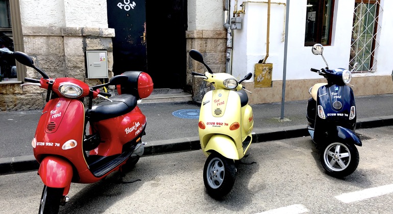 Rent a Vespa Scooter for 4 Hours in Cluj