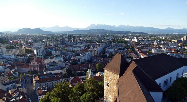 Descobrir o Castelo de Liubliana Eslovénia — #1