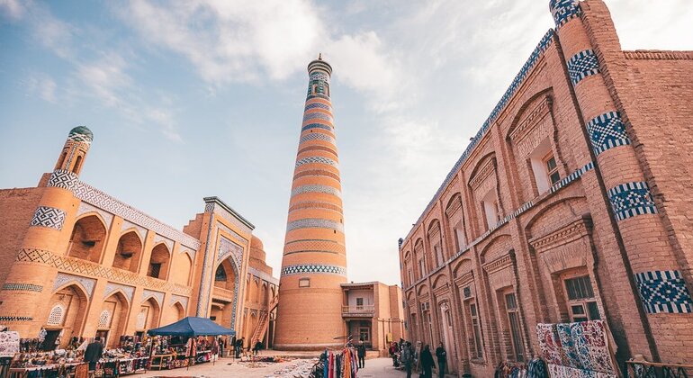 Visite libre de la vieille ville de Khiva, Uzbekistan