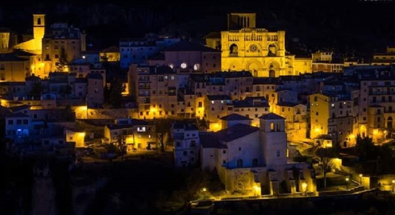Cuenca au coucher du soleil - Visite libre, Spain