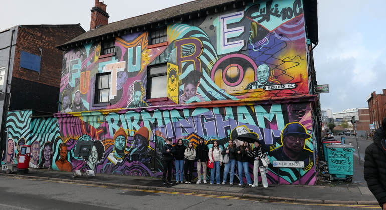 Visite guidée Art public et film Peaky Fournie par Positively Birmingham Walking Tours
