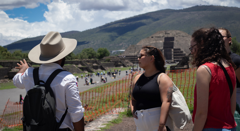 Visite guidée à pied des ruines, Mexico