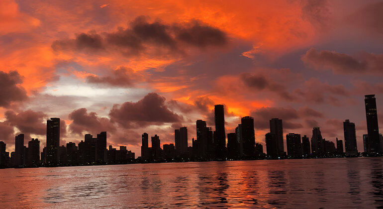 Sunset Boat Tour in Cartagena Provided by navytours