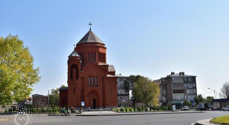 Passeggiata in città a Sevan Fornito da Arman