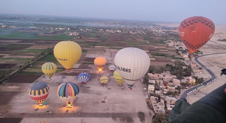 Aventure en montgolfière à Louxor depuis Hurghada