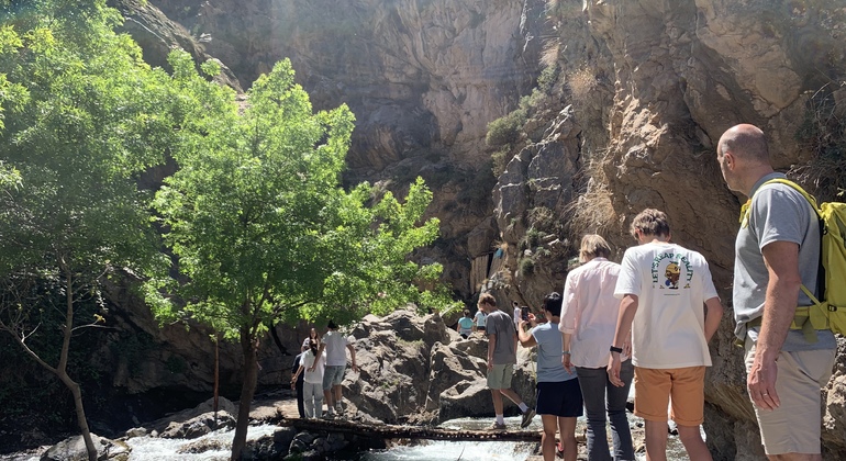 Déjeuner libre dans le village d'Imlil, dans les montagnes de l'Atlas