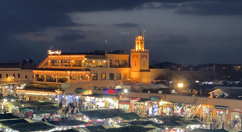 Visite de la magique Marrakech de nuit 