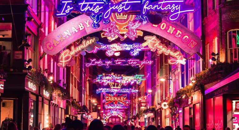 Magical London Christmas Lights Walking Tour England — #1