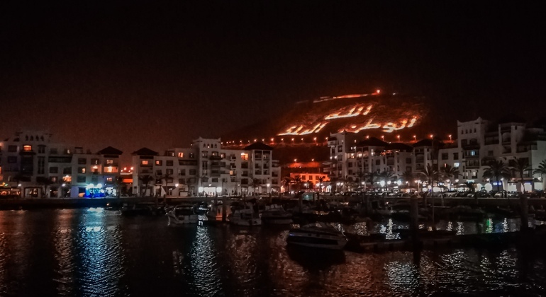 Passeio a pé gratuito na Marina de Agadir