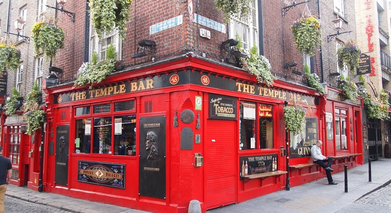 Pub Crawl im Stadtzentrum von Dublin Irland — #1