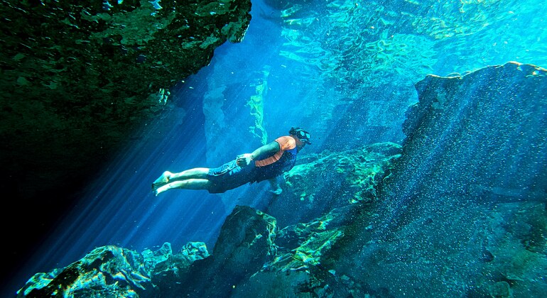 Passeio gratuito de bicicleta pelos Cenotes México — #1