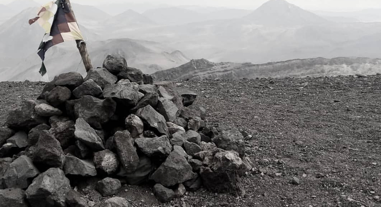 Ascent to Lascar Volcano