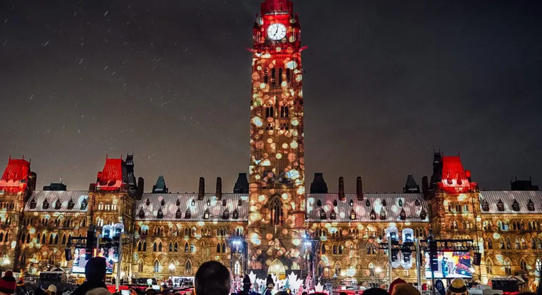 Visita gratuita a las luces de Navidad de Ottawa Canadá — #1