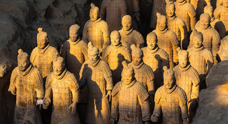 Xi'an: Entrada al Museo de los Guerreros de Terracota, China