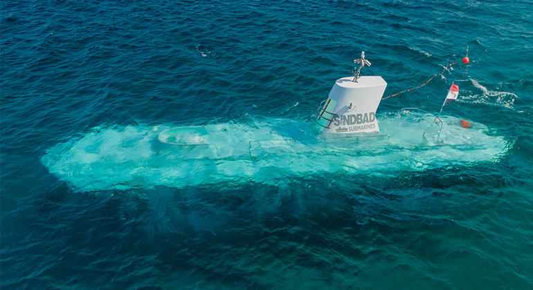 Explorer les profondeurs avec les sous-marins Sindbad Fournie par Ahmed Abdelmoniem