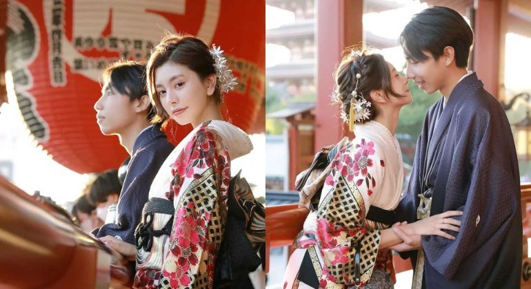 Fotografía Informal y con Kimonos en el Templo Senso-ji de Tokio