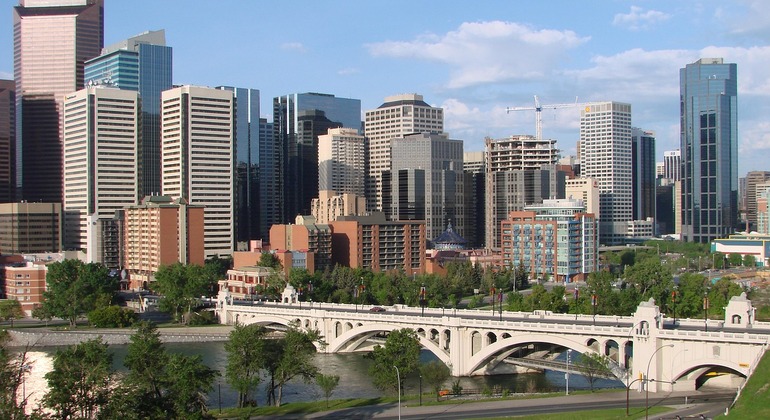 Walking through the Heart of Calgary