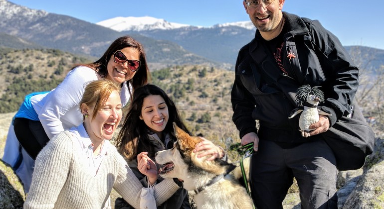 Circuit hors des sentiers battus dans les montagnes de Madrid