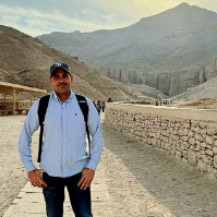 Ibrahim  — Guide of Luxor Temple Tour, Egypt