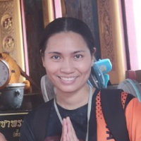 Mrs. Thanaporn — Guida di Tour di Bangkok in risciò e a piedi, Tailandia