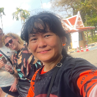 Mrs. Porntip — Guida di La cultura di Bangkok in bicicletta, Tailandia