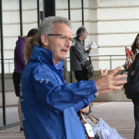 Mike Harrison — Guide of Walking Tour of Birmingham City Centre, England